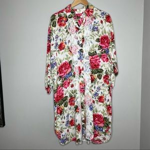 Victoria secret button down sleep dress
